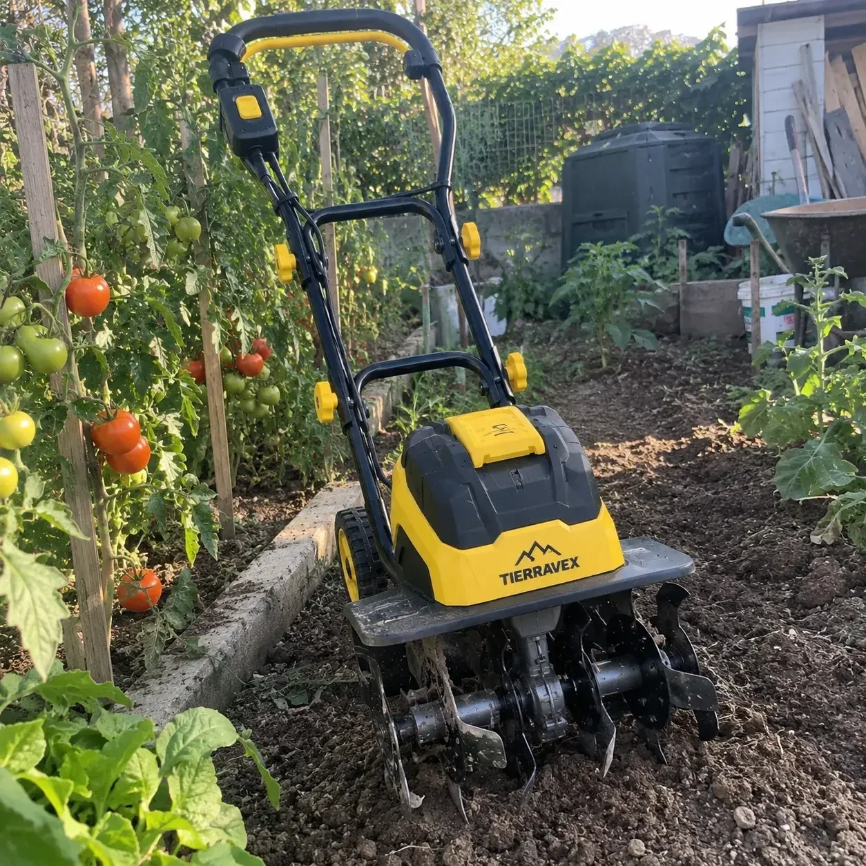 TERRAVA in un giardino piccolo